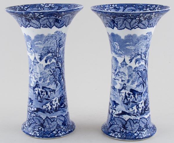 Vases pair of c1920s